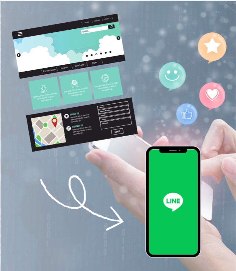 LINE連動システム